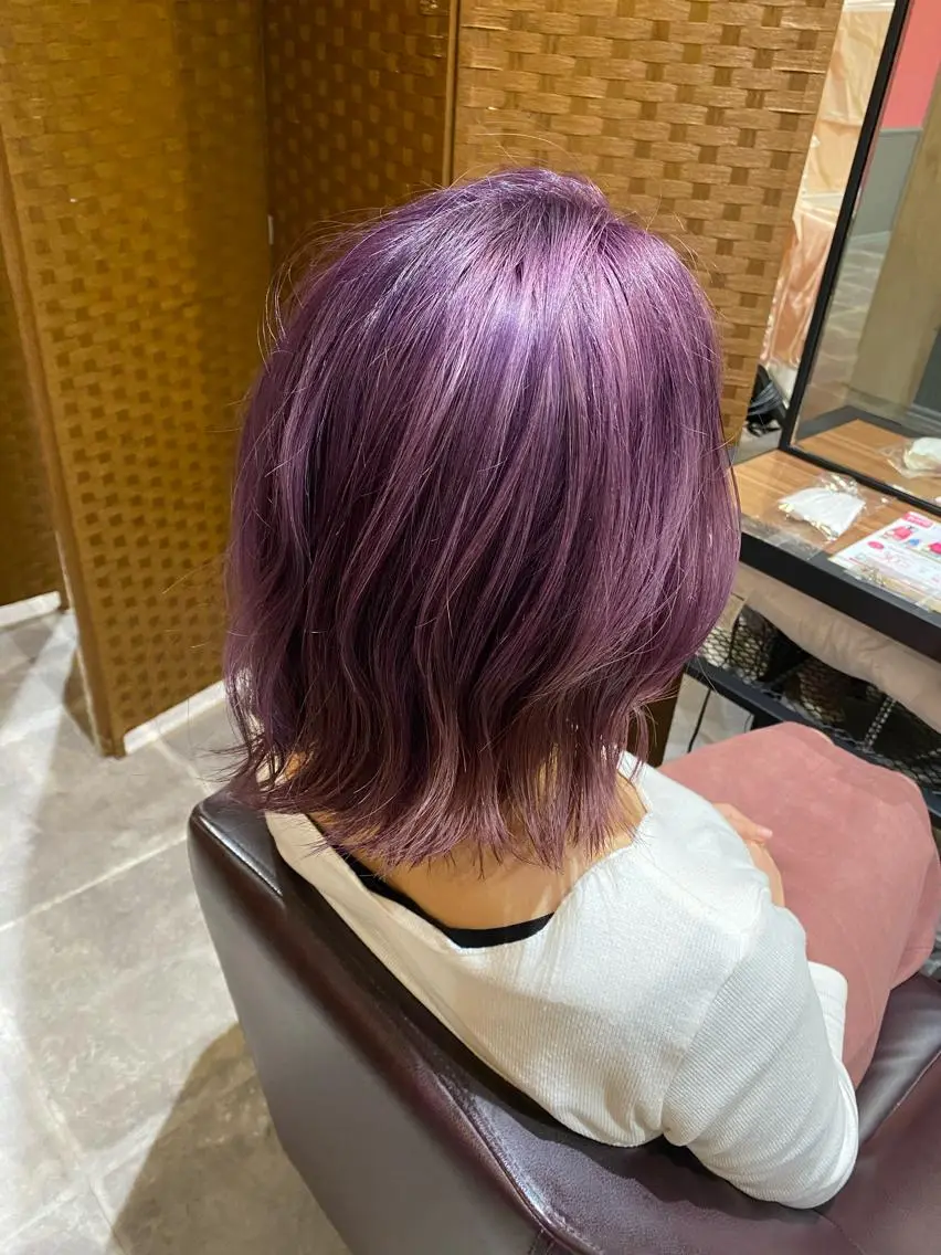 カラー ヘアカラー Kazuki 艶髪特化のヘアスタイル