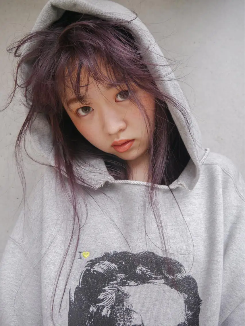 ロング ヘアカラー nessヤマサキ リュウタのヘアスタイル