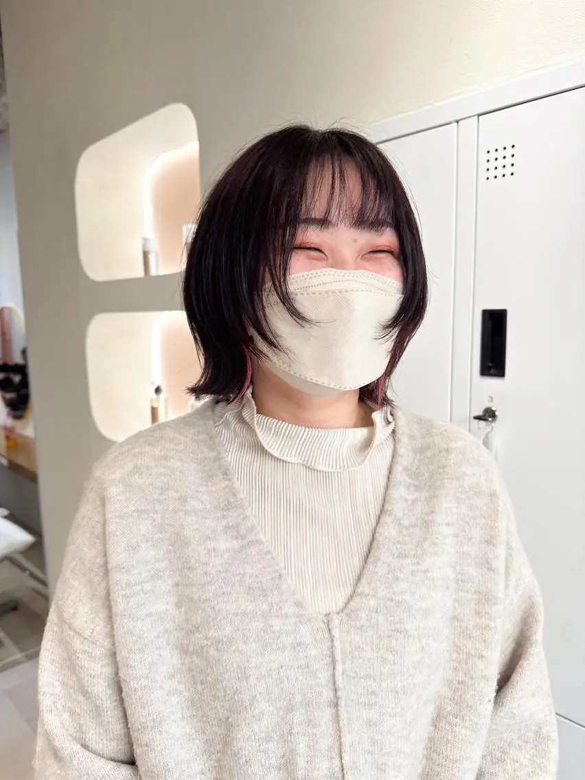 ショート ウルフカット 艶髪/髪質改善 塩屋公一朗のヘアスタイル