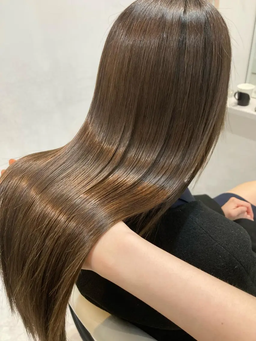 ロング カラー ralme/sol 髪質改善のヘアスタイル