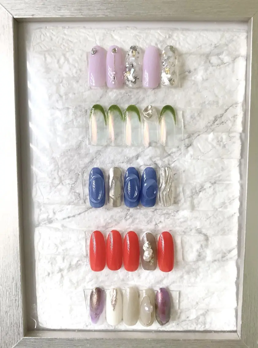ネイル アートネイル ハンドネイル yochi nailのネイルデザイン