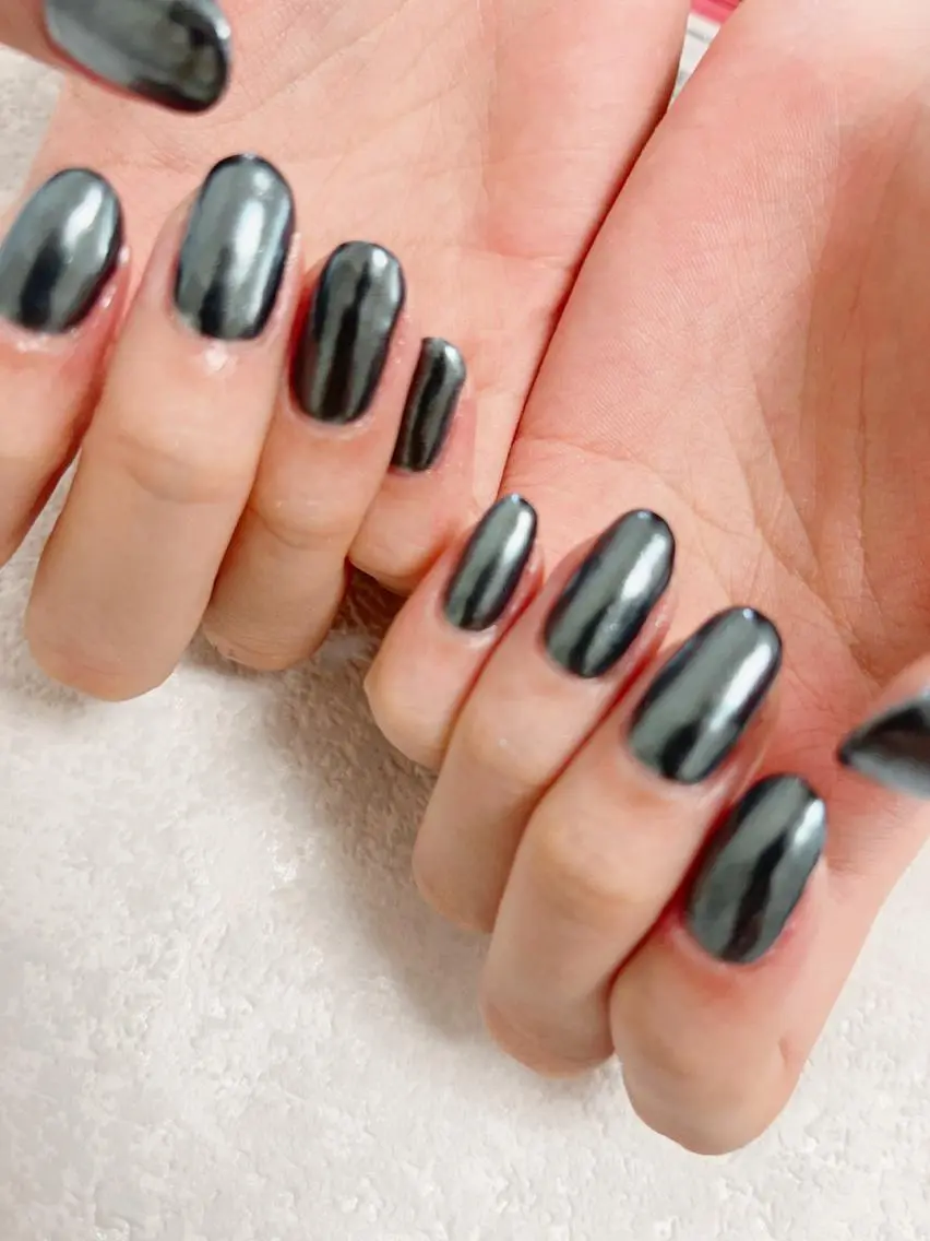 ネイル オーロラネイル フラワーネイル フットネイル フレンチネイル ジェルネイル ハンドネイル mogunail &blowのネイルデザイン