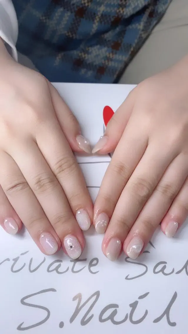 ネイル 大分S.Nail ⟡.*💠🫧のネイルデザイン