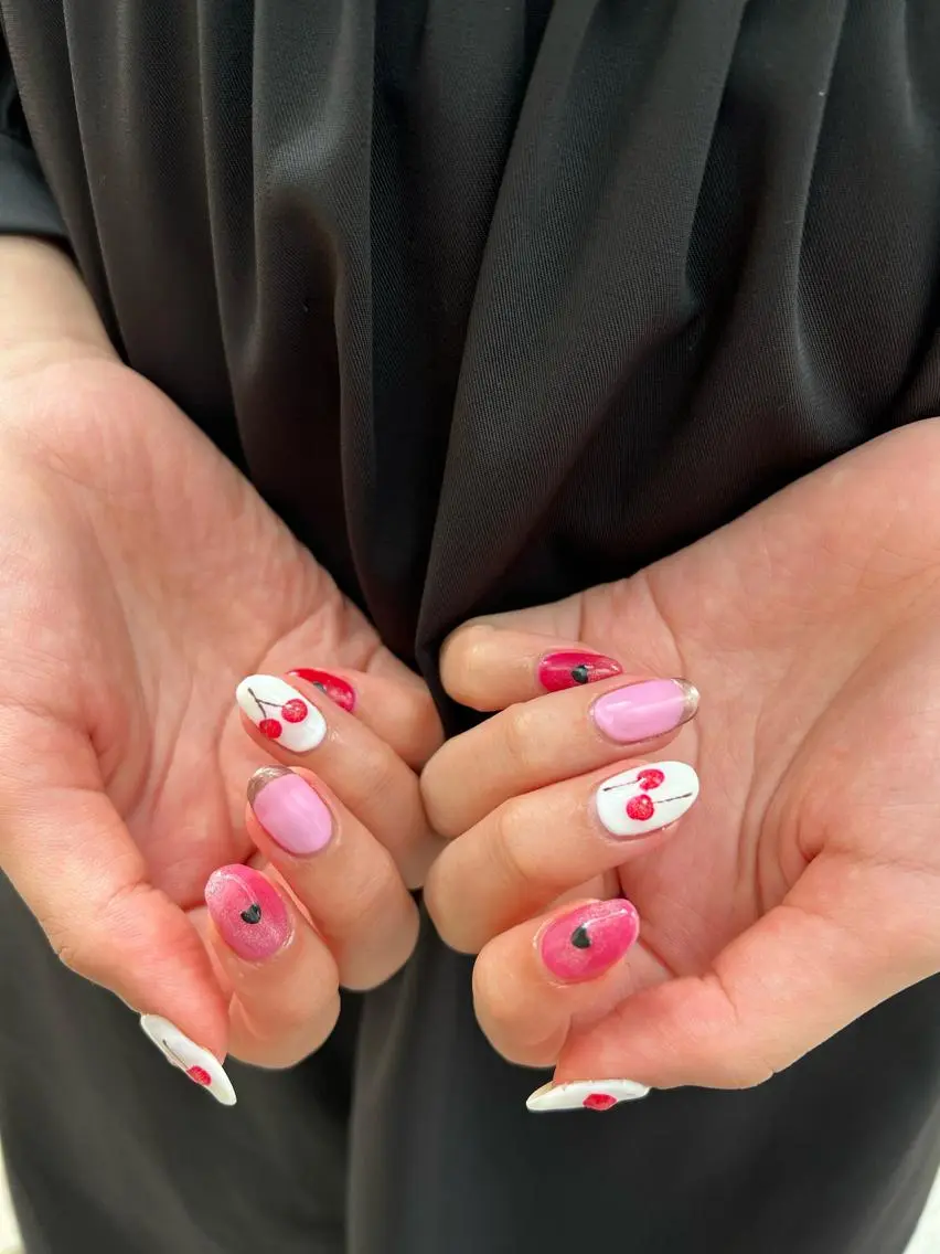 ネイル ハンドネイル 韓国🩶Y2Kネイル 💫くれはのネイルデザイン