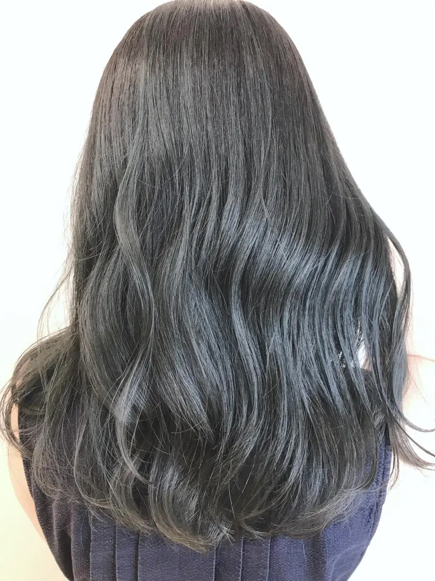 ミディアム アッシュ 髪質改善 トリートメント 川野 龍一のヘアスタイル