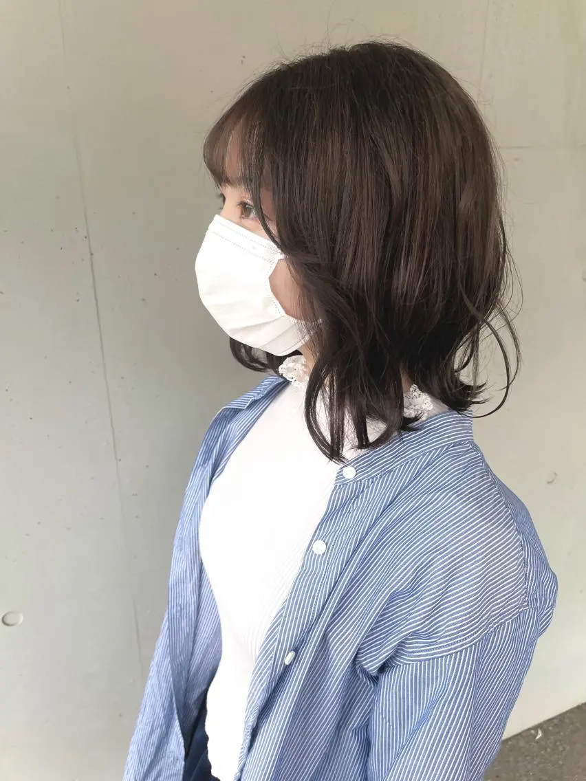 ショート カラー ブラウンカラー チョコレートブラウン 新宿 似合わせカラー HINAのヘアスタイル