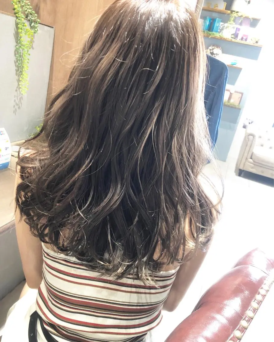 ロング 似合わせ×髪質改善| 矢島沙織のヘアスタイル