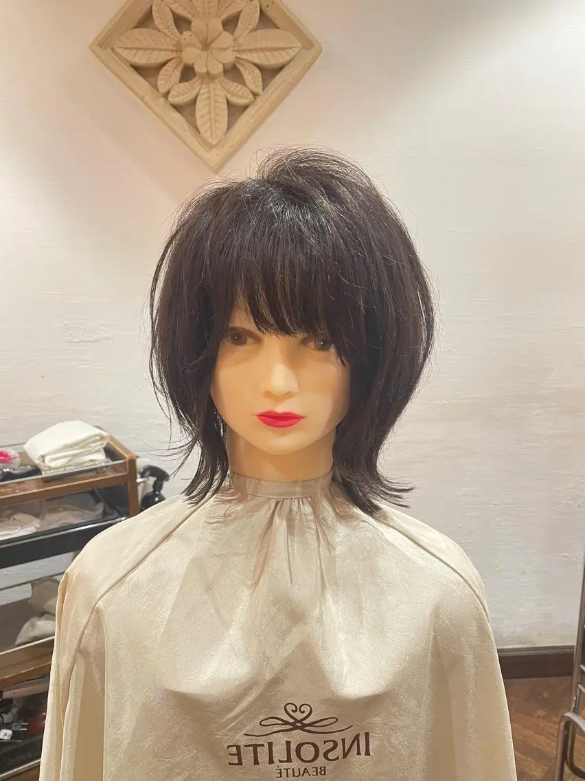 ミディアム くびれヘア 外ハネヘア stylist YUTOのヘアスタイル