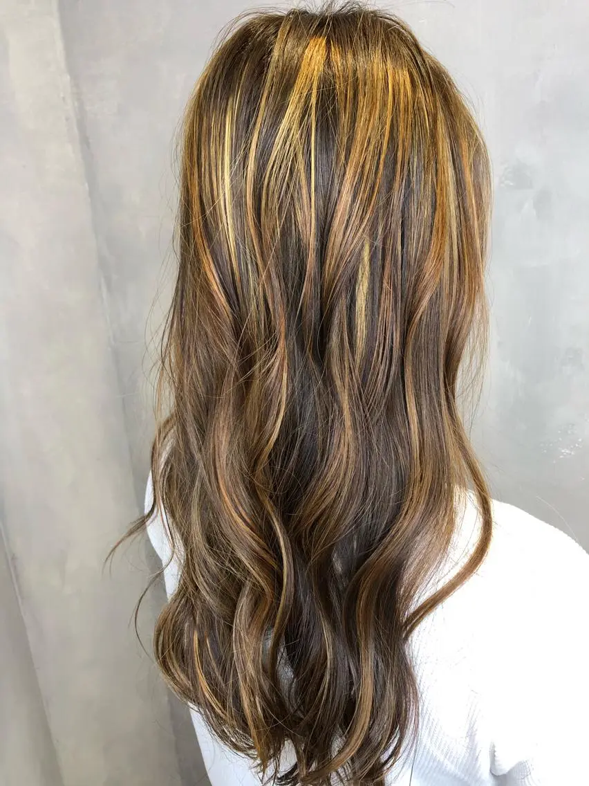 ロング カラー 髪質改善⭐️ 桜場のヘアスタイル