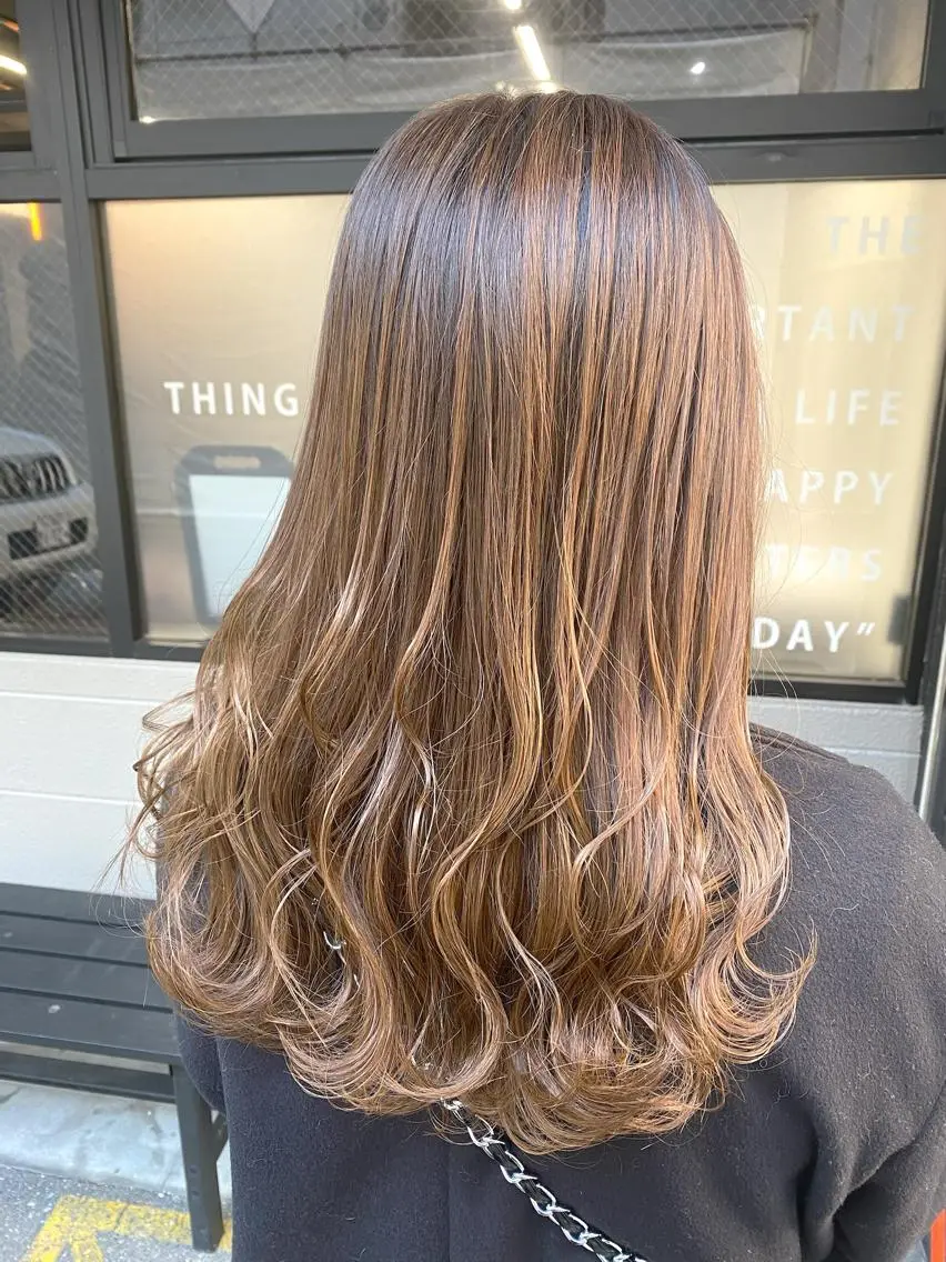 カラー カット ヘアカラー トリートメント 中富 🍪みなのヘアスタイル