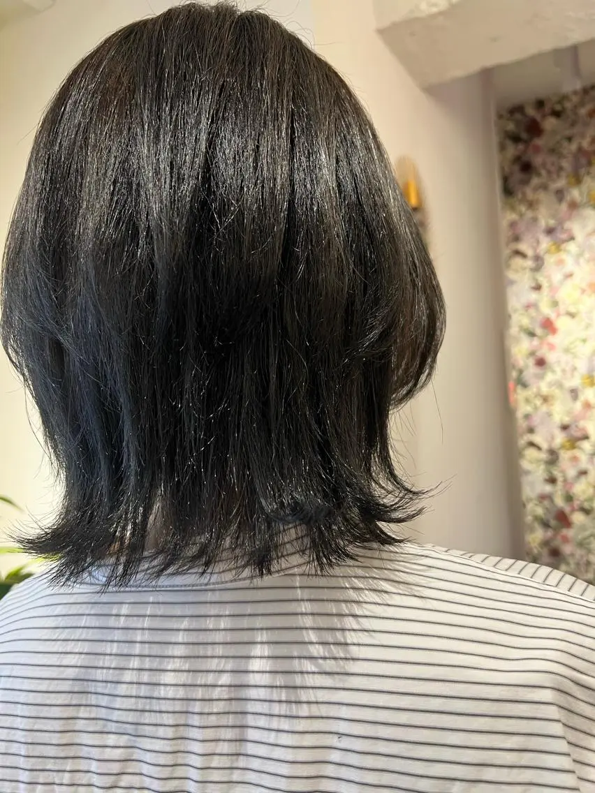 ミディアム カラー 韓国スタイル🇰🇷 annaのヘアスタイル