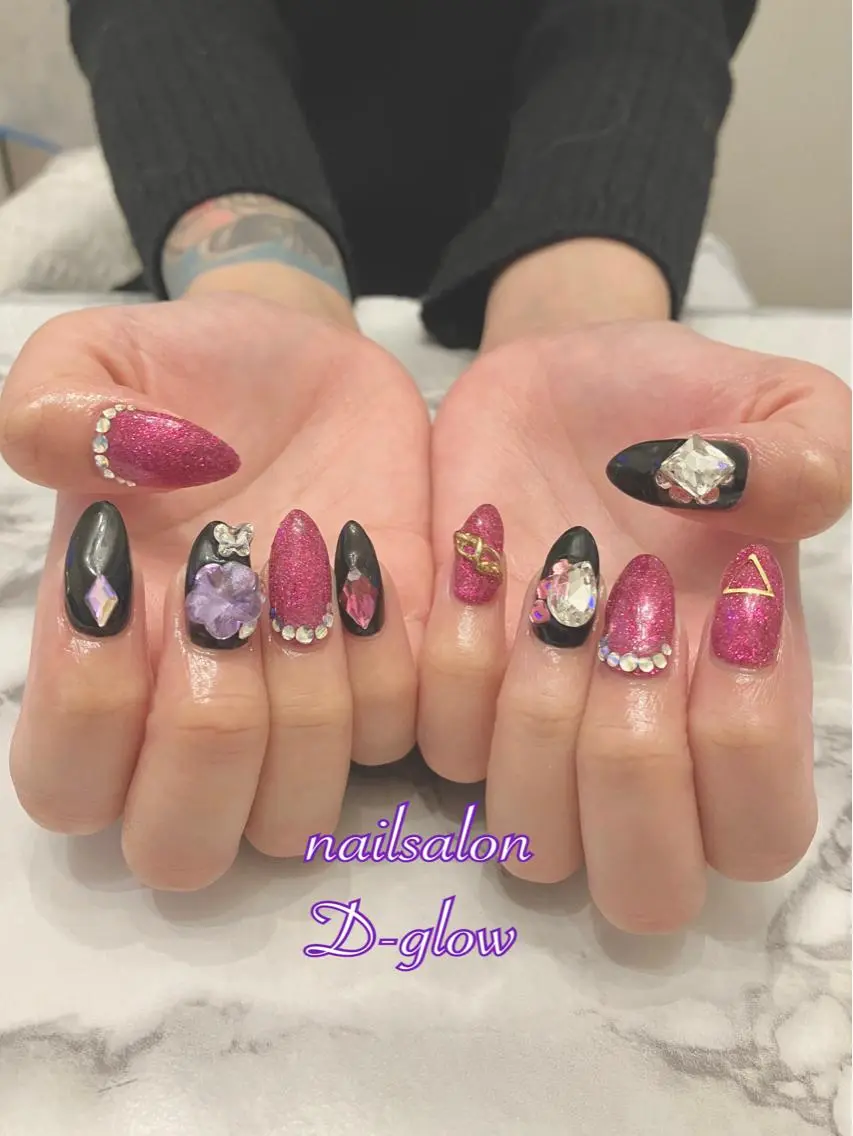 ネイル ハンドネイル ネイルサロン D-glowのネイルデザイン