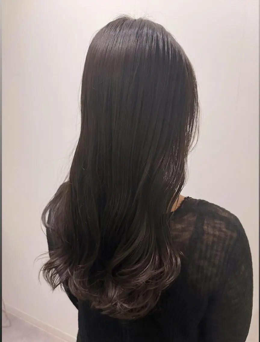 カラー ロング ベージュカラー ブリーチ ブラウンカラー ケアブリーチ 透明感カラー カット ヘアカラー トリートメント 🌜ROW町田 🌛 公式のヘアスタイル