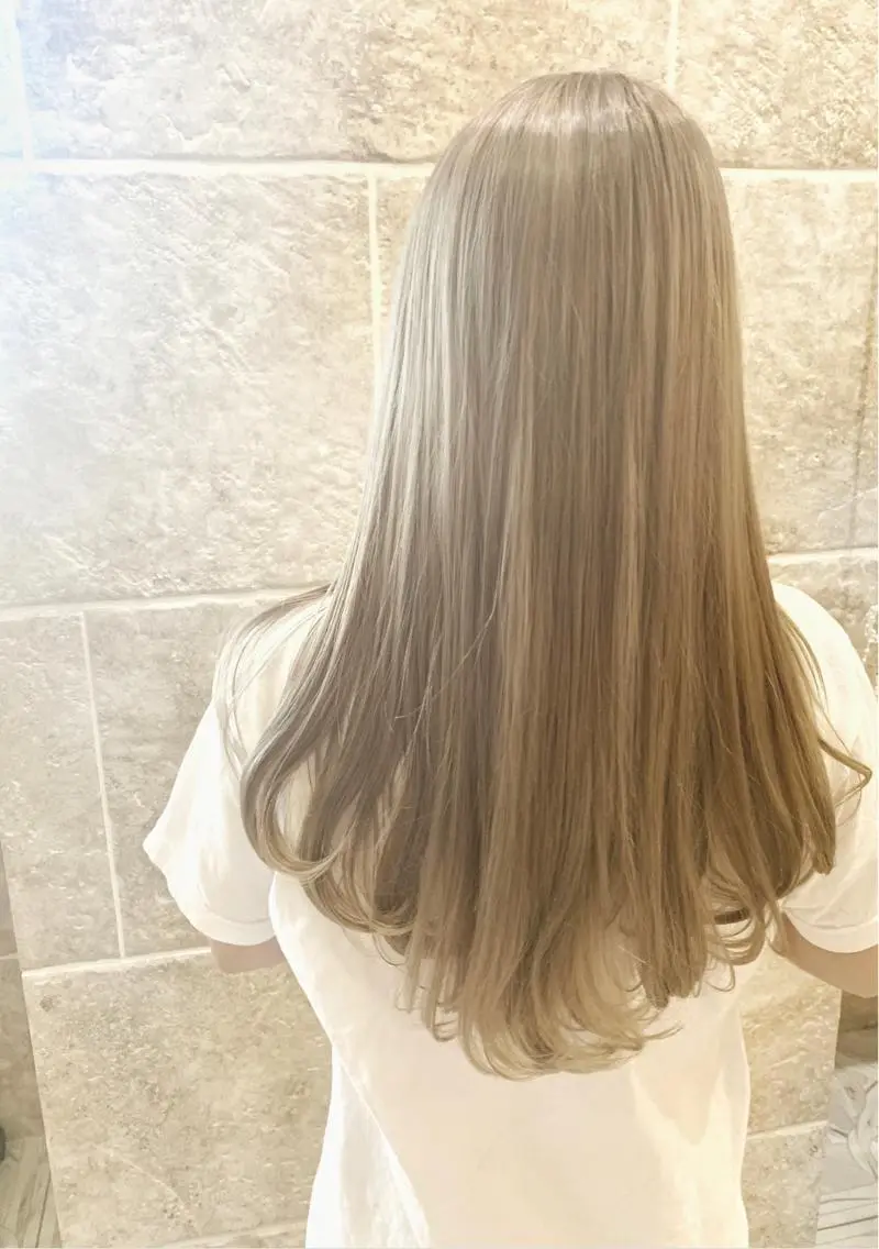 ロング カラー カット ヘアカラー トリートメント 《Zina札幌大通》 Hinano🐻のヘアスタイル