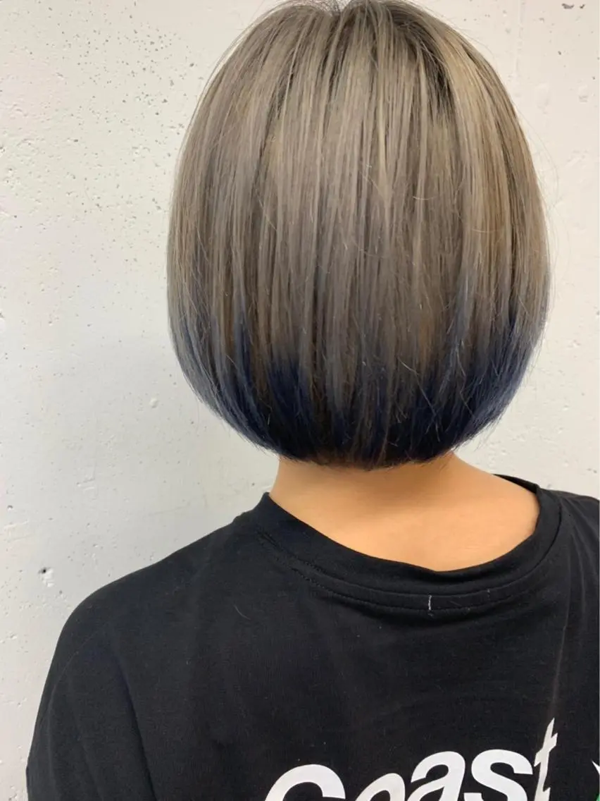 カラー カット トリートメント やまもと すぐるのヘアスタイル