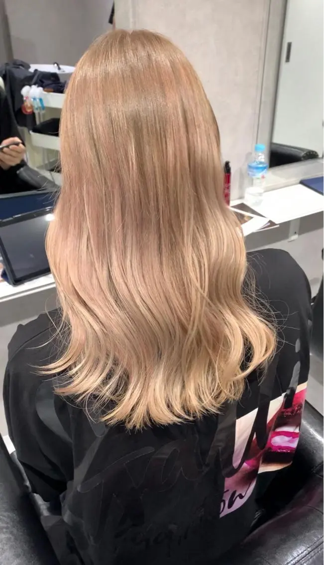 ロング カラー 心斎橋なんば 大野竜輝のヘアスタイル