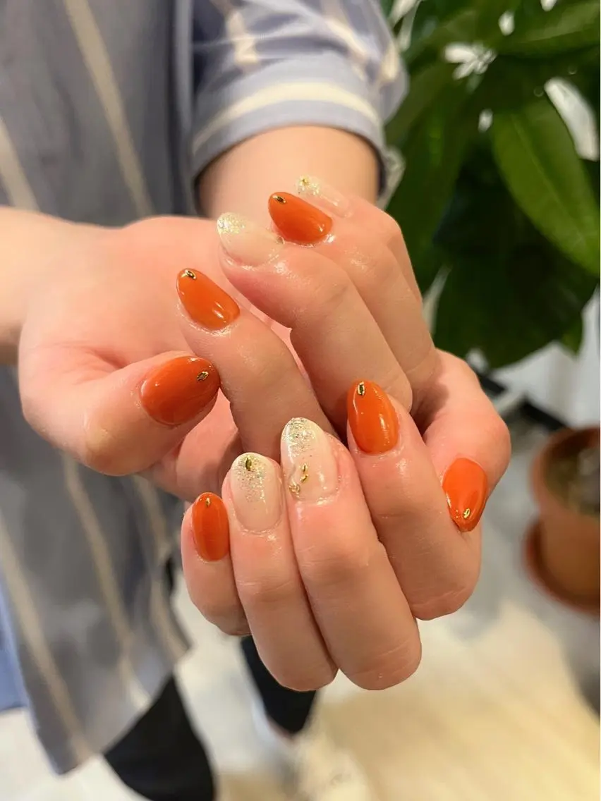 ネイル ハンドネイル Protea ❁⃘*.゚清家 美穂のネイルデザイン