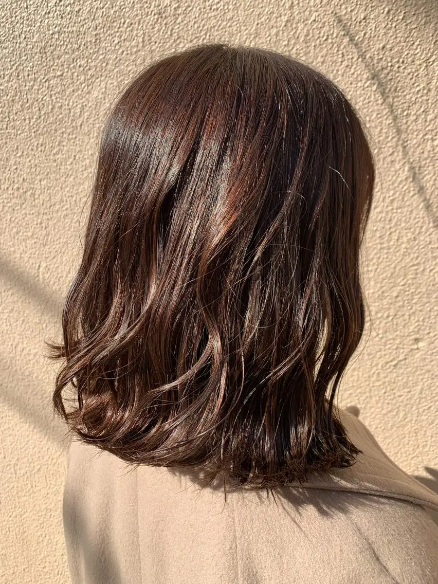 ミディアム 小島 颯太のヘアスタイル