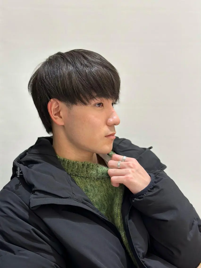 ショート メンズ マッシュ 刈り上げ 【池袋店 店長】伊藤 昂樹/曲がる縮毛矯正のヘアスタイル