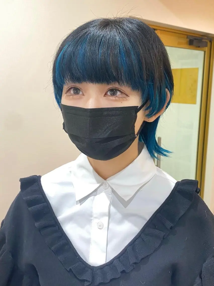 ショート ウルフカット ヘアカラー レイヤーカット特化 🩵RIHO🩵のヘアスタイル