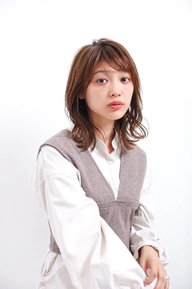 ミディアム kyosuke 透明感カラーのヘアスタイル