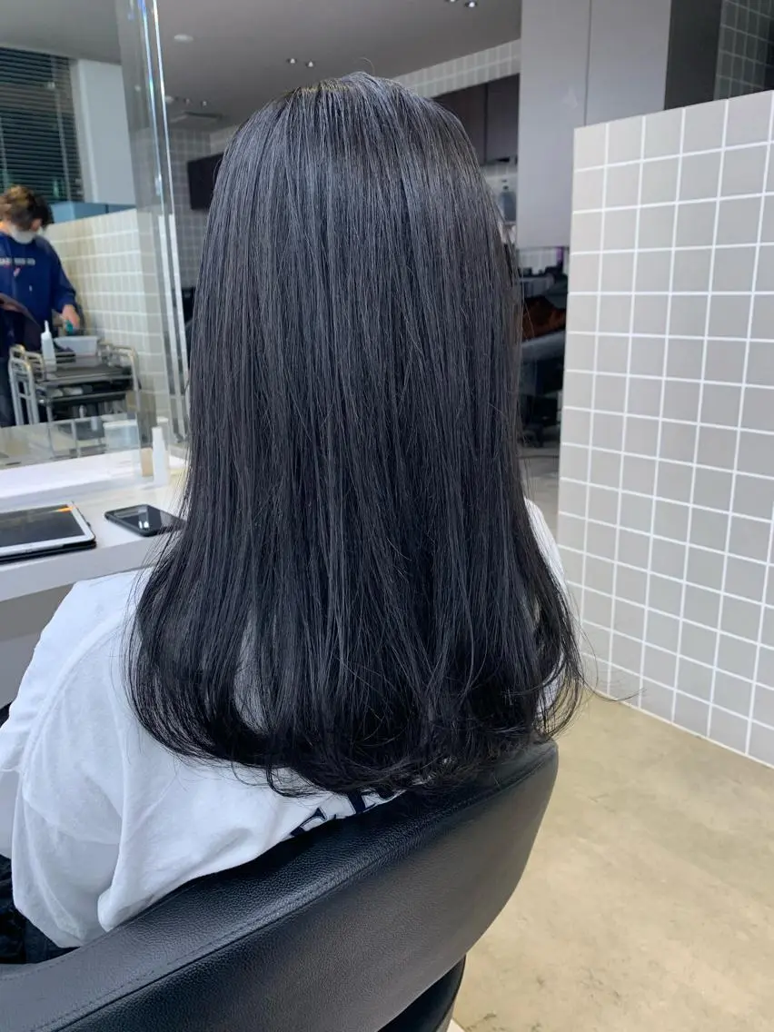 ロング カット ヘアカラー 【美容室が苦手な方 専問美容室】MIHOのヘアスタイル