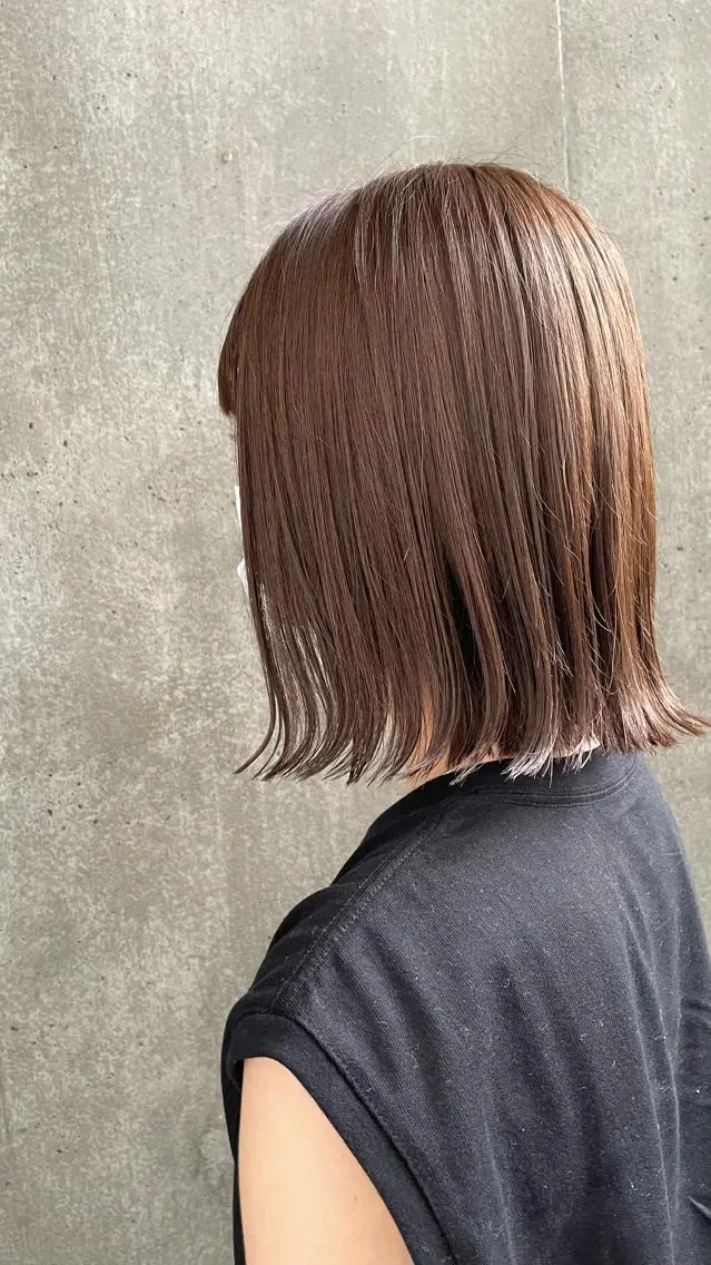 ミディアム もりたみかこ 美容師お休み中のヘアスタイル