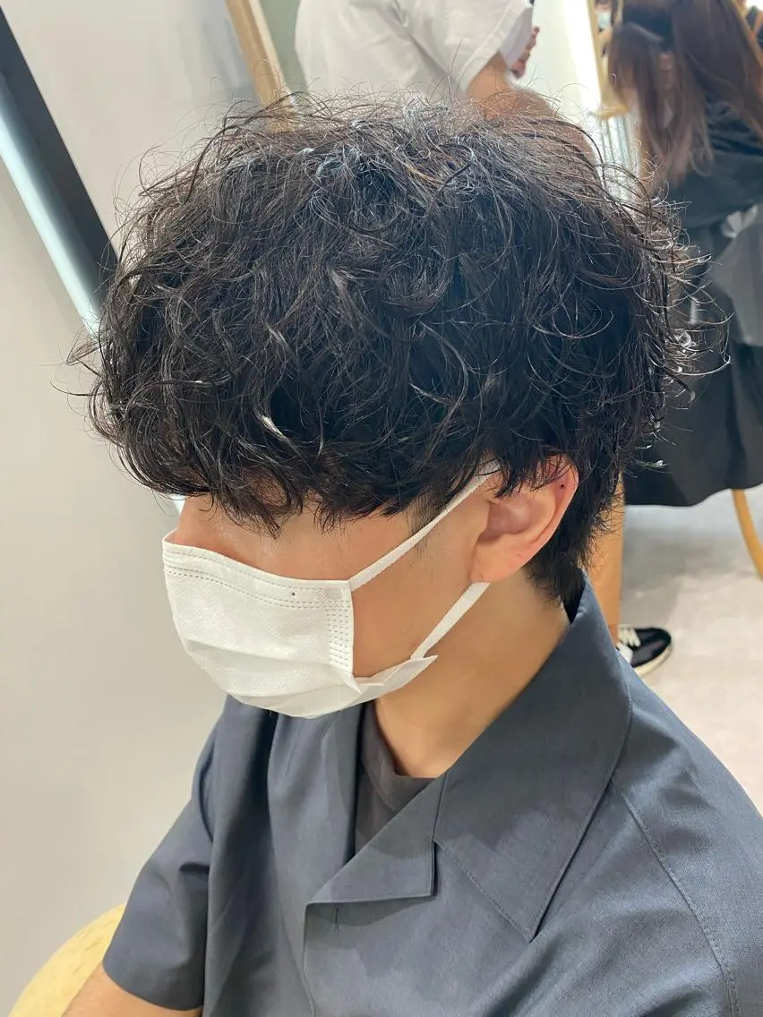 パーマ メンズ カット パーマ トリートメント 似合う髪型が 分からない方へのヘアスタイル