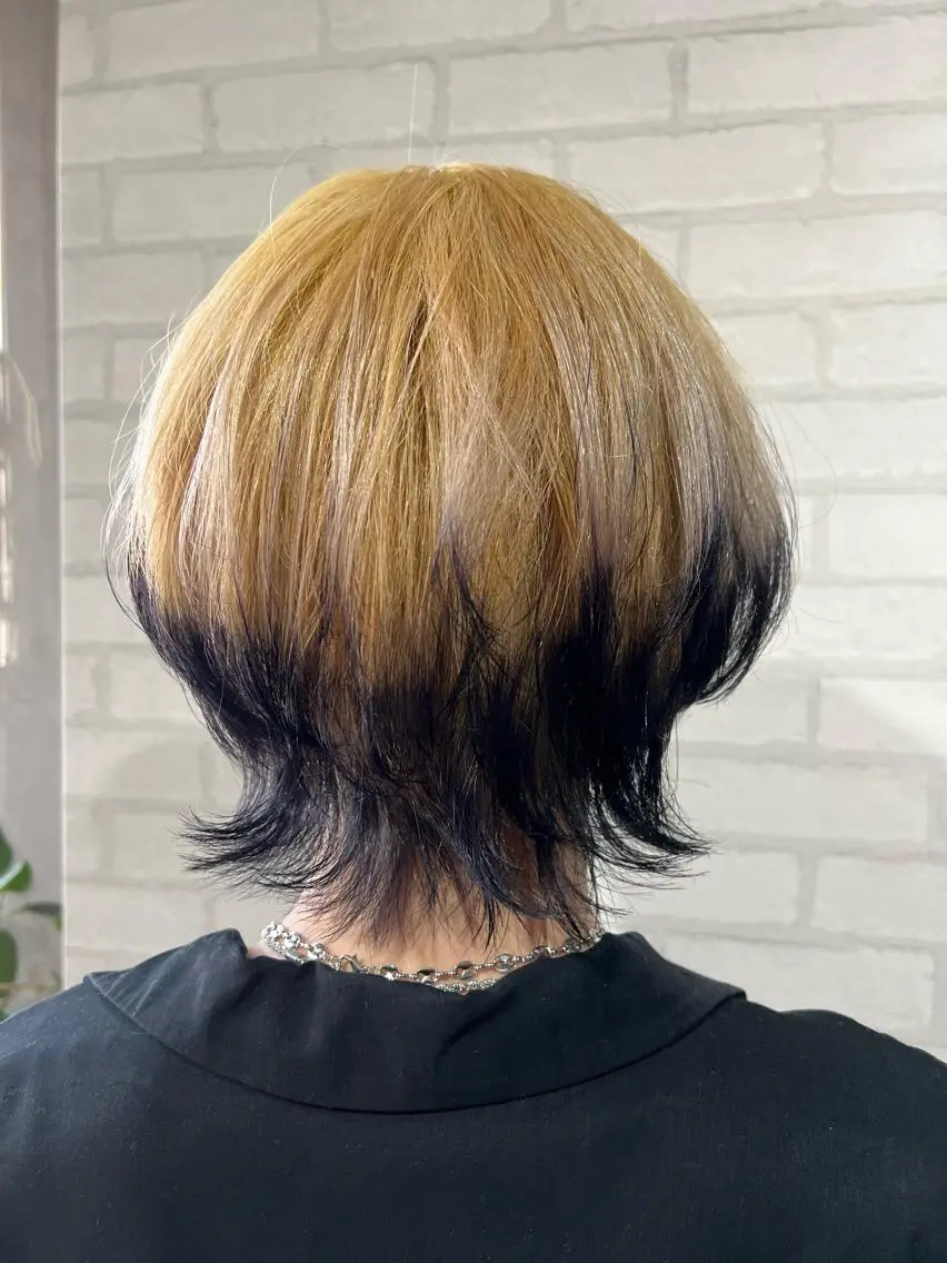 ショート アッシュ カット ヘアカラー メンズ特化☝️添田 好恵のヘアスタイル