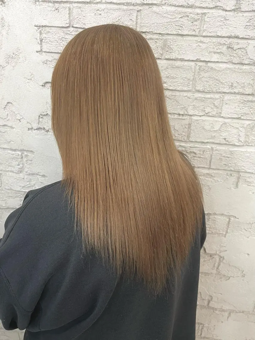 ロング カラー 🪽髪質改善縮毛矯正 🤍MIU🤍のヘアスタイル
