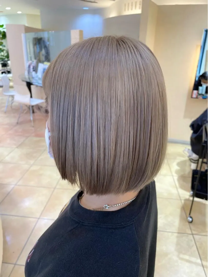 ショート カット ヘアカラー 池田 早穂のヘアスタイル
