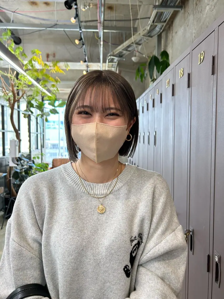 ミディアム maho/垢抜け カラーパーマのヘアスタイル