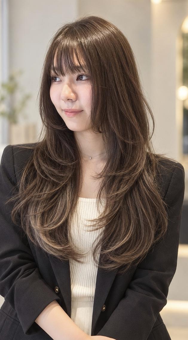 ヘアアレンジ ロング 村井隆仁|名駅|亀島 海外風×上品垢抜けのヘアスタイル