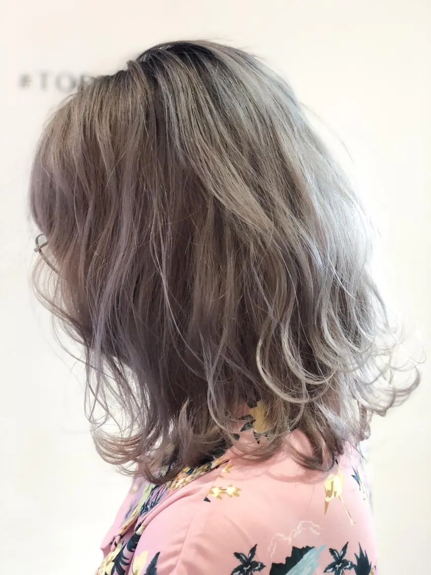 ミディアム カラー イルミナカラー ヘアカラー 🧡ショートの達人 🧡SHOのヘアスタイル