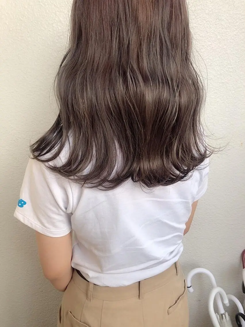 ミディアム カラー ヘアアレンジ NANA／trend style🕊🍑のヘアスタイル