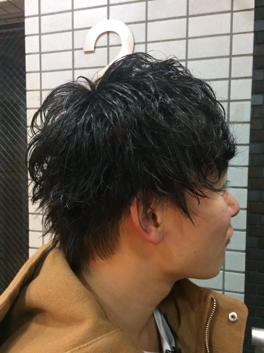 カラー パーマ ヘアアレンジ メンズ カット パーマ メンズパーマの巨匠 鈴木純のヘアスタイル