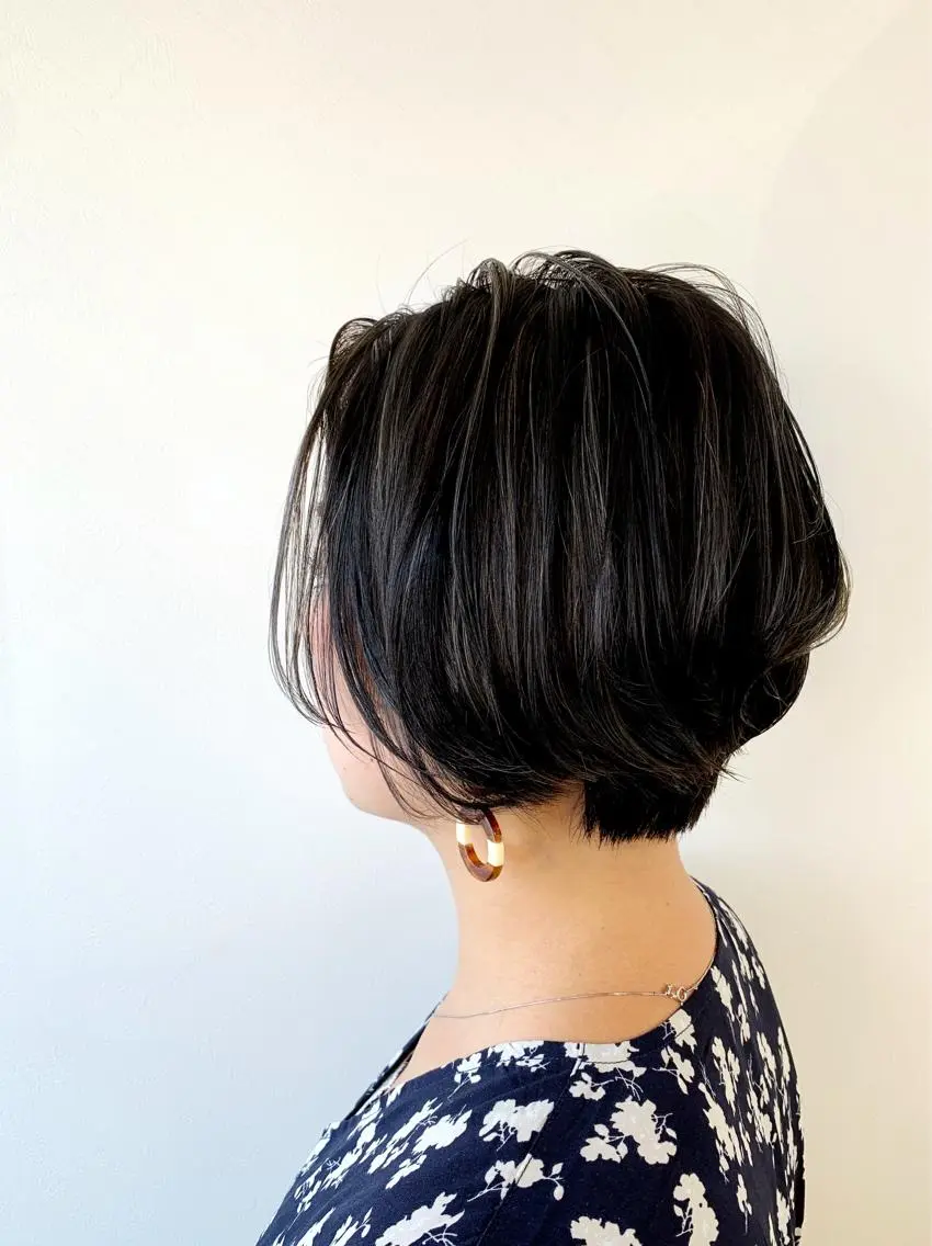 ショート ハンサムショート ハイライト ショートヘア 髪質改善特化 サロン✨代表HIROのヘアスタイル