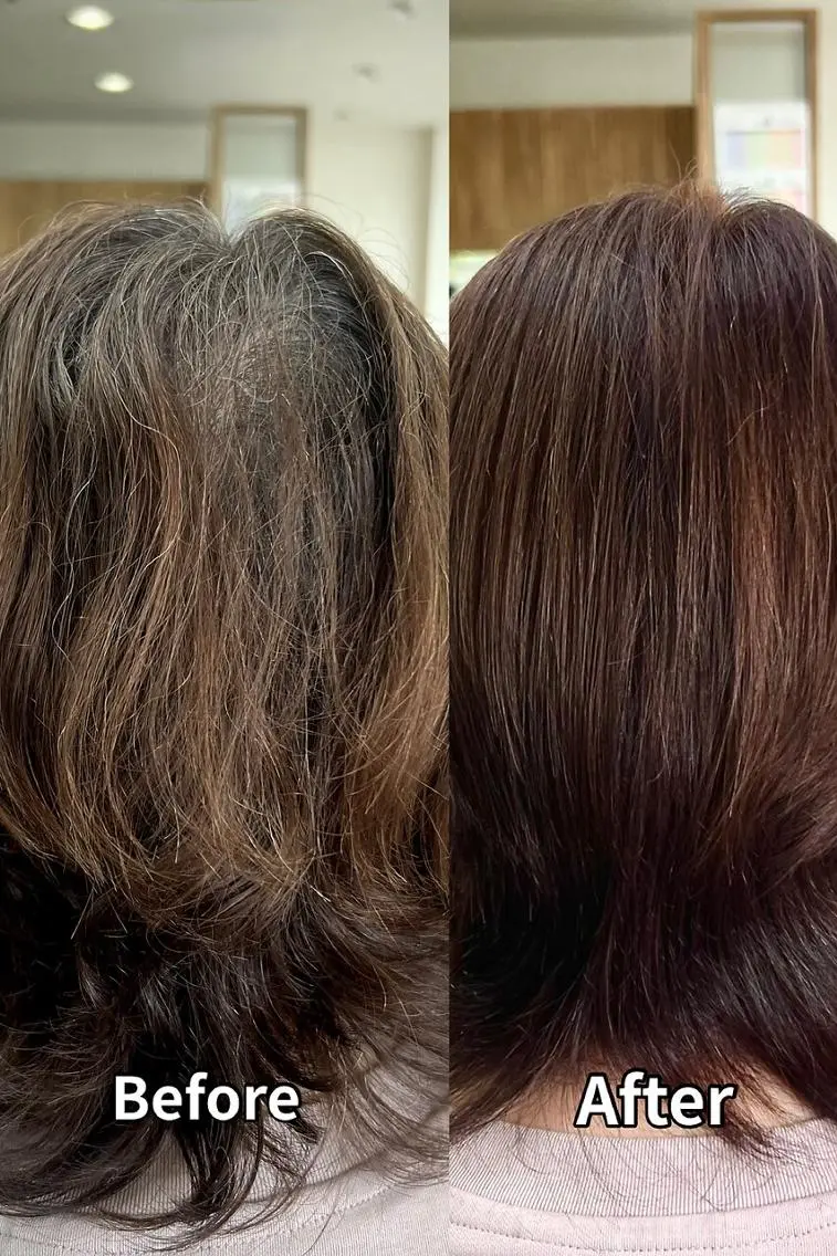 セミロング repos 清須店 白髪染め髪質改善専門のヘアスタイル
