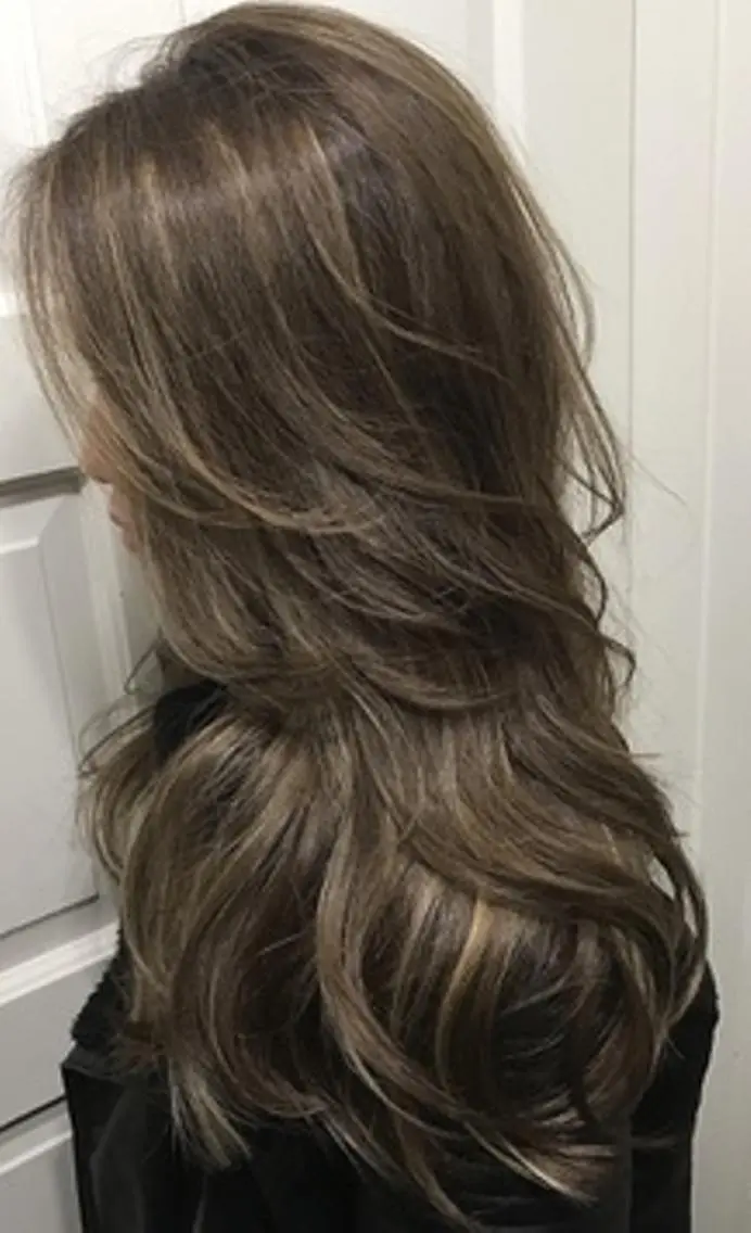 カラー 髪質改善 ami byAbsoのヘアスタイル