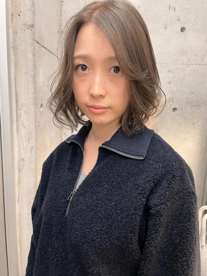 ショート カラー ブリーチ ブリーチなしカラー カット ヘアカラー トリートメント センスをお届けします 大谷将生infpのヘアスタイル