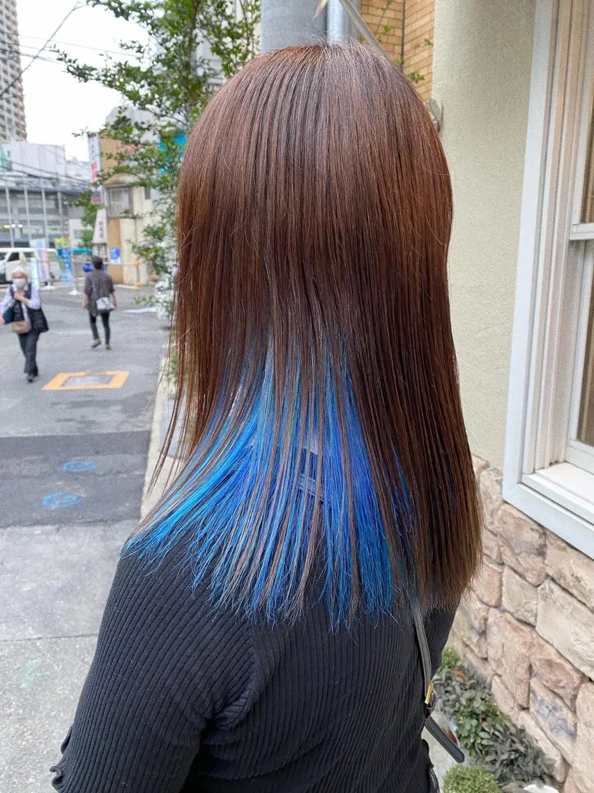 ミディアム Sabby氏川洸希 パーマのヘアスタイル