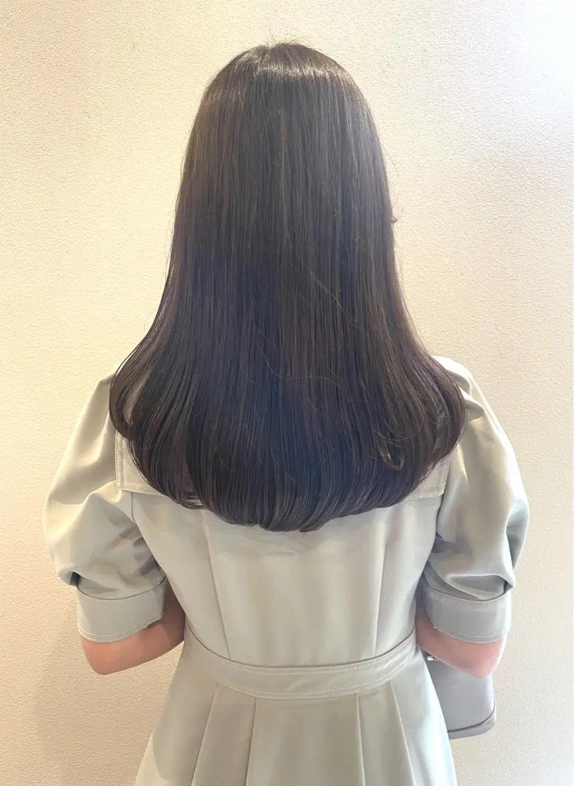 ロング カラー 🫧透明感カラー🫧 古川穂果のヘアスタイル