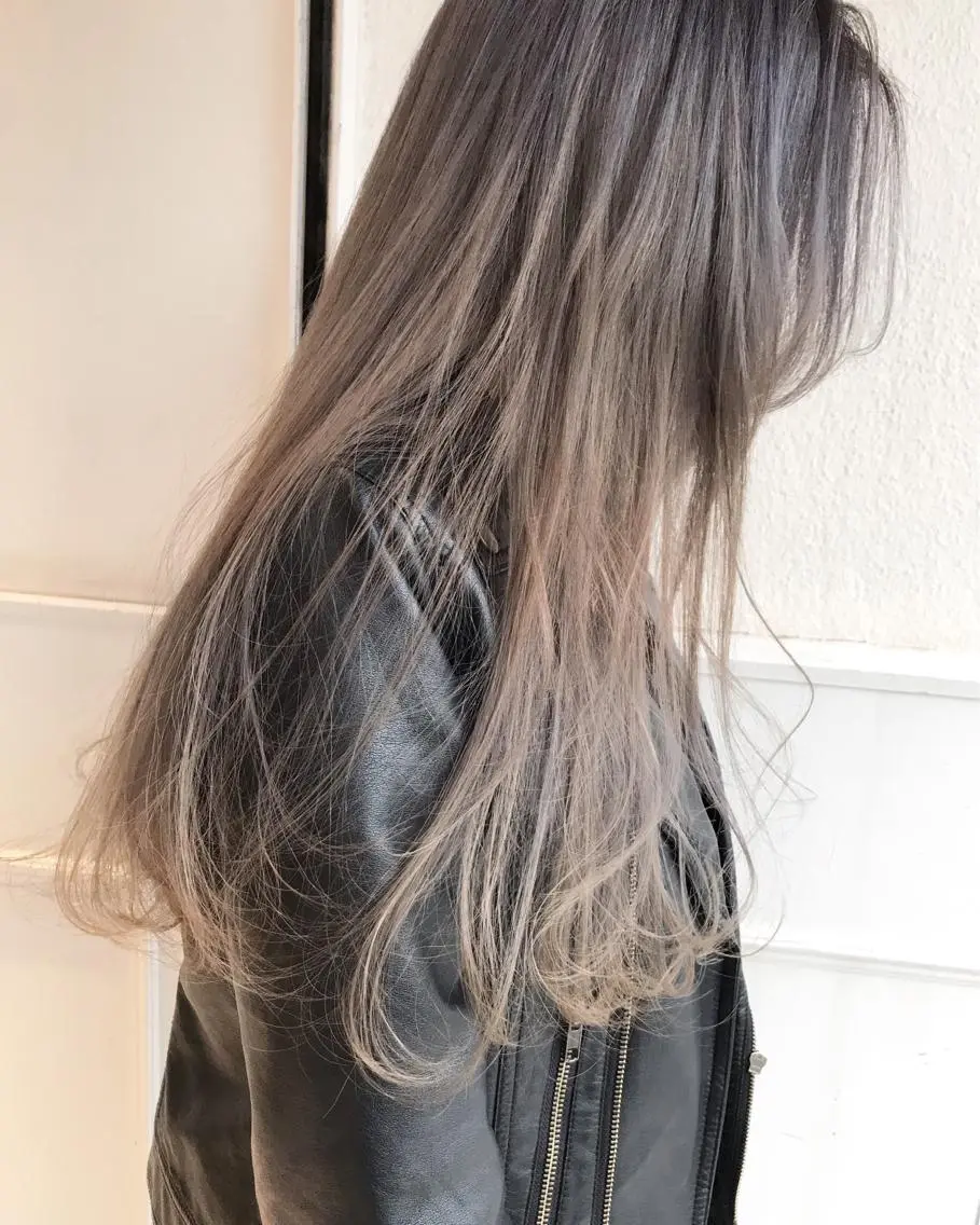 ロング ヘアカラー トリートメント Musiiik hairのヘアスタイル