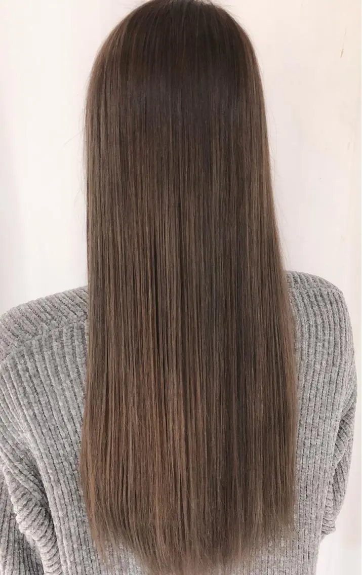 ロング カラー パーマ ヘアアレンジ アッシュ バレイヤージュ ブリーチ ケアブリーチ 透明感カラー カット 縮毛矯正 トリートメント バレイヤージュ 藤沢 髪質改善 竹内ケンゴのヘアスタイル