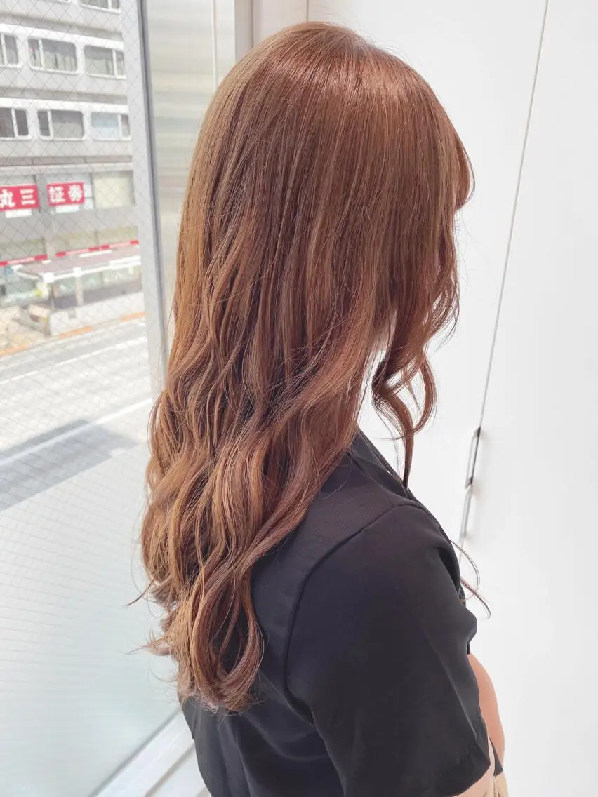 ロング カラー ヘアアレンジ レイヤーダブルカラー KYONのヘアスタイル