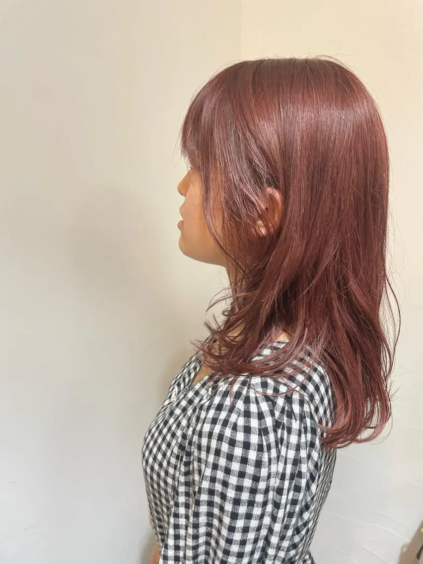セミロング カラー 💛🤍U too e’s /店長🧸のヘアスタイル