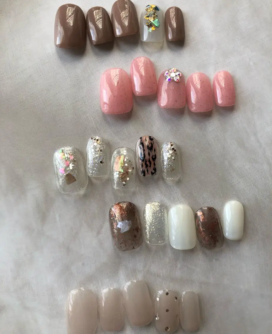 ネイル シンプルネイル ハンドネイル パラあり！フィルイン 美フォルムのネイルデザイン