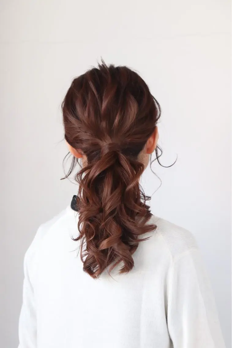 ミディアム ヘアアレンジ 🐧銀座/ショート/ ショートボブ広瀬🐧のヘアスタイル