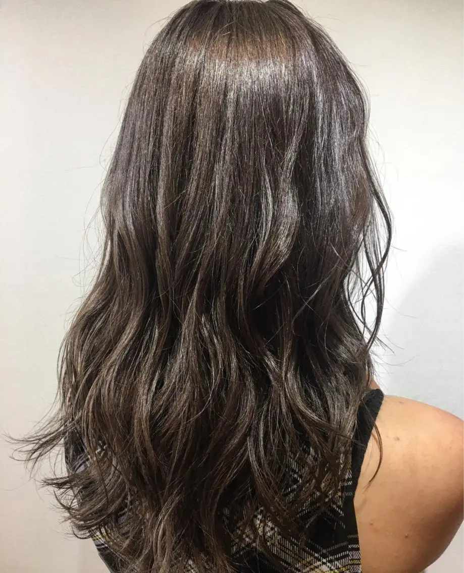 ロング カラー box mico. mutsumiのヘアスタイル