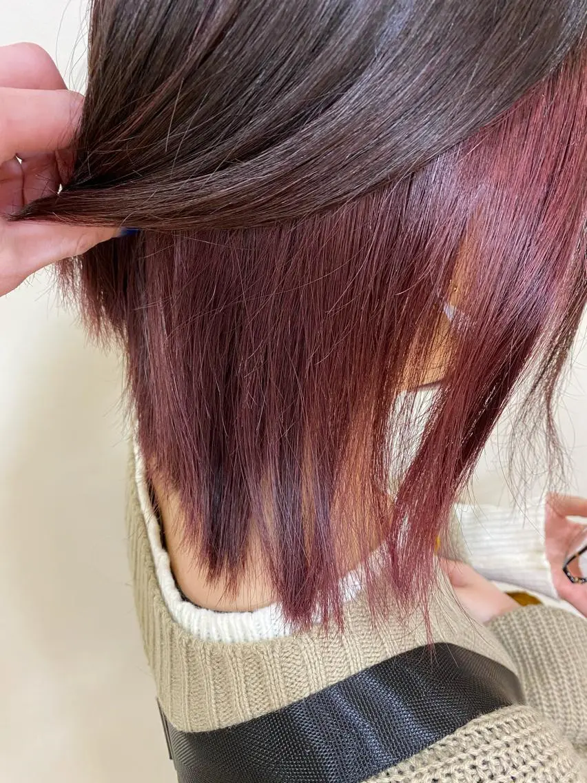 カラー SALOWIN栄 高須大貴のヘアスタイル
